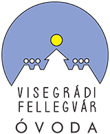 Fellegvár Óvoda logója, melyben megjelenik a stilizált fellegvár alatta az óvoda nevével